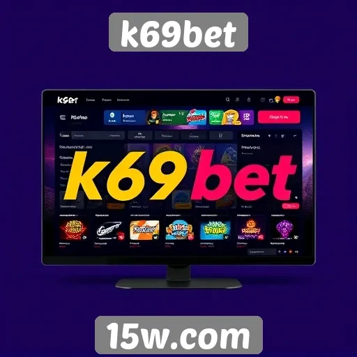 Interface do usuário do k69bet é intuitiva e moderna